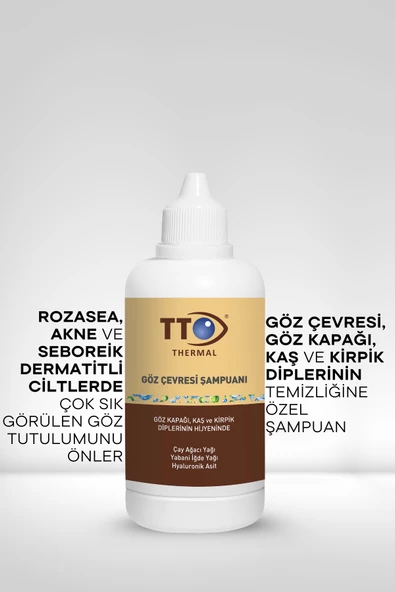 Tto Göz Çevresi Şampuanı 125ml - Resim 5