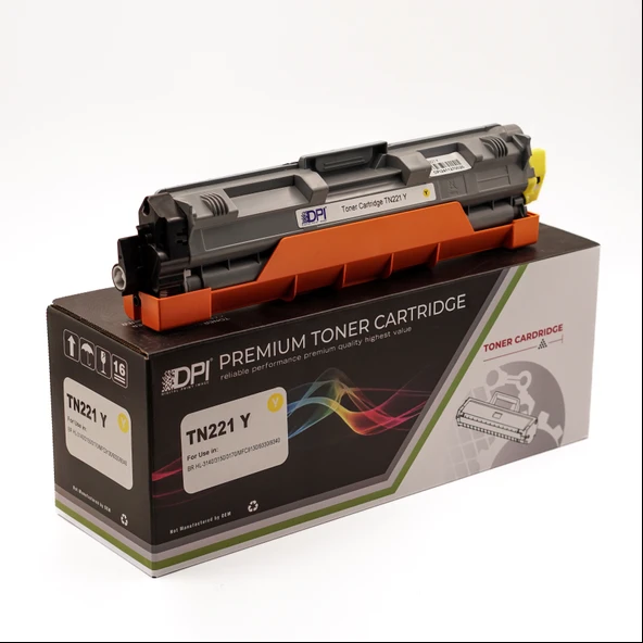 BROTHER TN221 ( Y )  Muadil  Toner ürün görseli 1