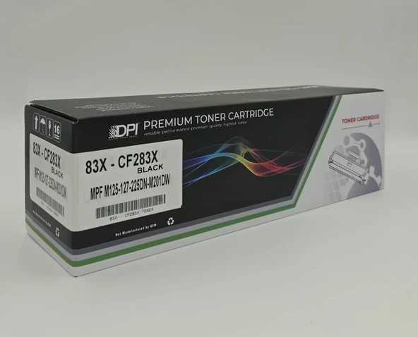 HP 83X-CF283X Muadil Toner ürün görseli 1