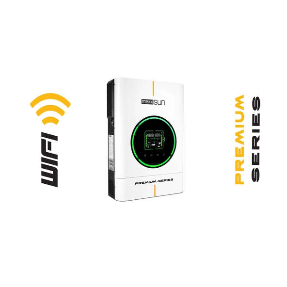 Mexxsun Premium 24V 4kW (Wi-Fi/ Dual Output) Akıllı İnverter ürün görseli 1