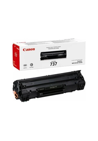 Canon Crg-737Bk Laser Toner Siyah 2.400 Sayfa ürün görseli 1