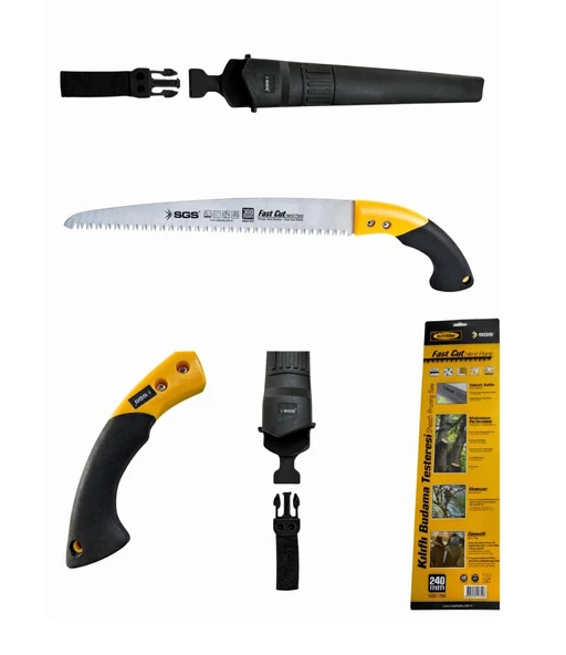 Sgs Kılıflı Budama Testeresi 240mm ürün görseli 1