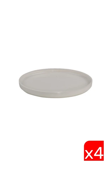 Tabak Evi Porselen Stolt Dik Yanaklı Kayık Tabak 26x13x2cm 4 lü ürün görseli 1