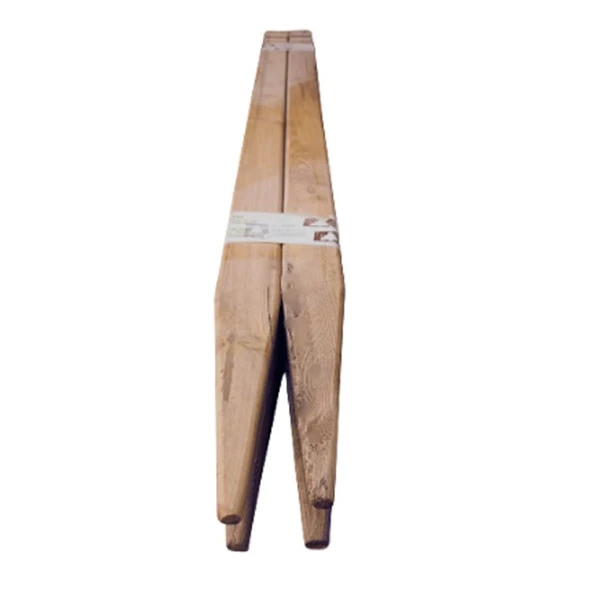 Ahşap Çit Direk (Sivri Kazık- 125 X6 Cm) ürün görseli 1