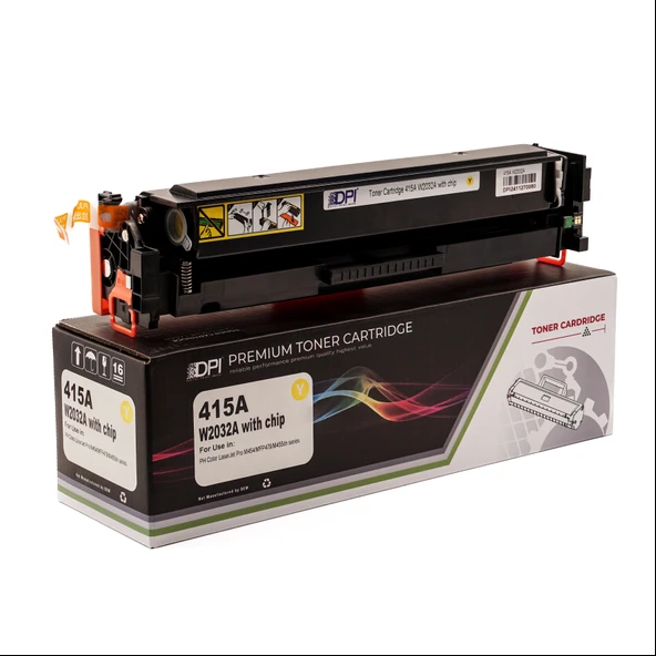 HP 415A-W2032A Muadil  Toner  ( Y ) ürün görseli 1