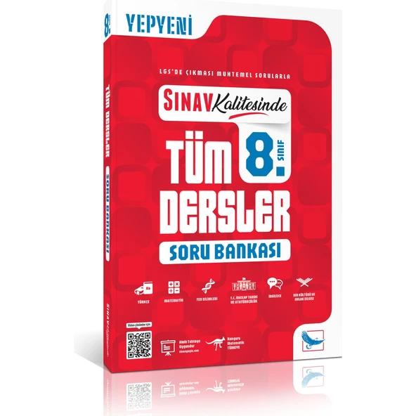 Sınav 8.Sınf Tüm Dersler Soru Bankası ürün görseli 1