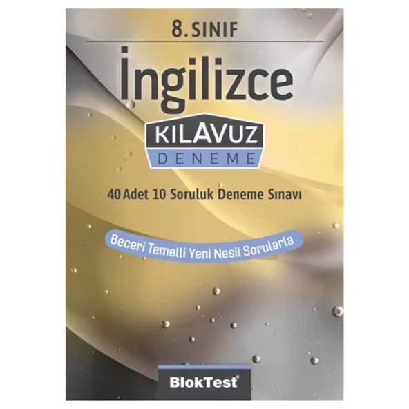 Bloktest 8. Sınıf İngilizce Klavuz Deneme - Resim 2