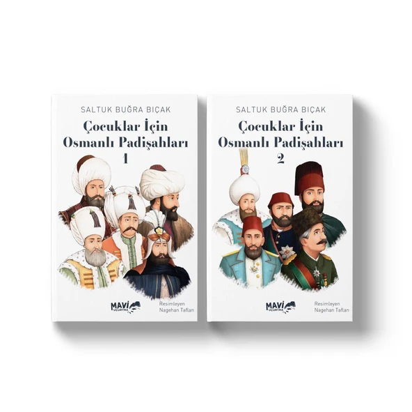 Çocuklar İçin Osmanlı Padişahları 2 Kitap Set | Saltuk Buğra Bıçak ürün görseli 1