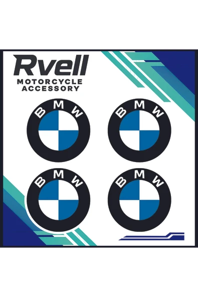 RVELL BMW KORUMA TAKOZ DAMLA STİCKER 4 LÜ 01 ürün görseli 1