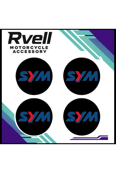 RVELL SUZUKİ UYUMLU KORUMA TAKOZU DAMLA STİCKER 4 LÜ 10 ürün görseli 1