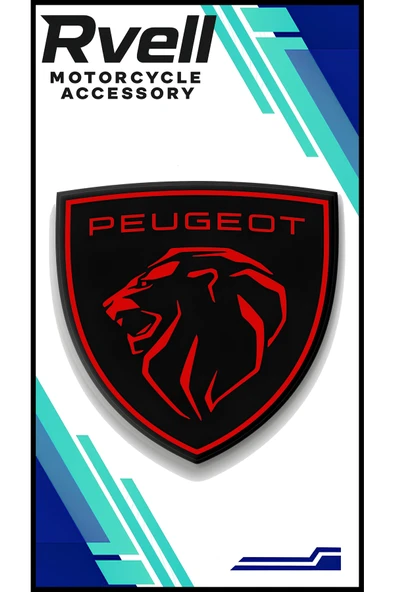 Rvell Peugeot Uyumlu Damla Sticker 003 ürün görseli 1