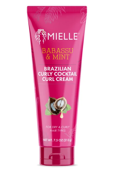 Mielle Babassu & Mint Bukle Belirginleştirici Durulanmayan Saç Bakım Kremi 213GR ürün görseli 1