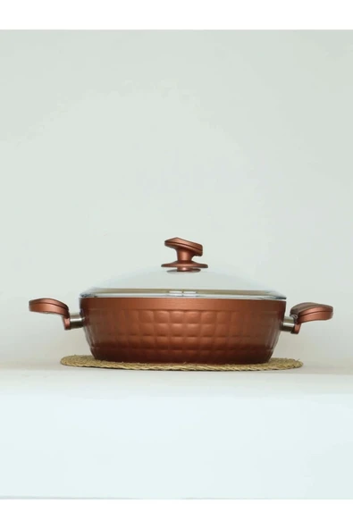 Pro 7 Parça Rose Gold Tencere & Tava Seti - Resim 4