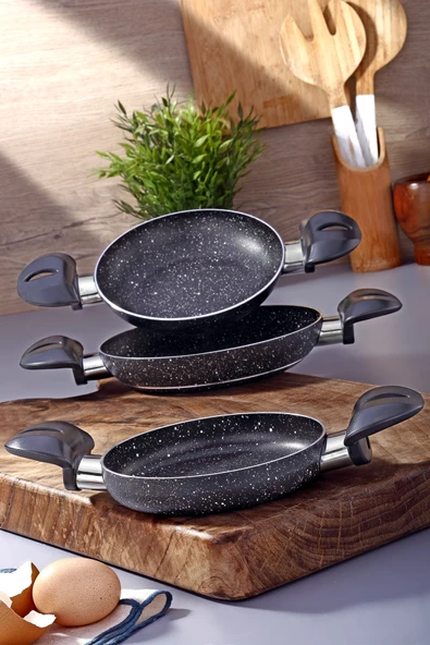 Montella Vivo 3 Lü  Sahan Set 20/22/24 cm ürün görseli 1