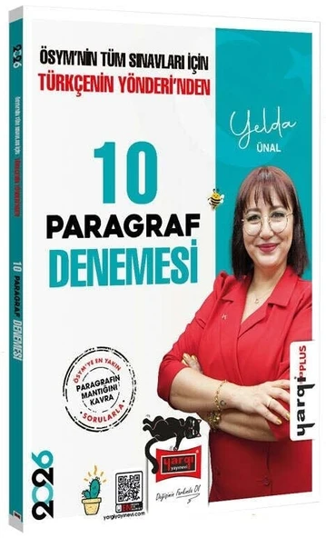 Yargı Yayınları 2026 Tüm Adaylar İçin Türkçenin Yönderinden Tamamı Çözümlü Paragraf 10 Deneme ürün görseli 1