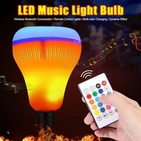Kumandalı Bluetooth Hoparlör Ampul LD-37 ürün görseli 1