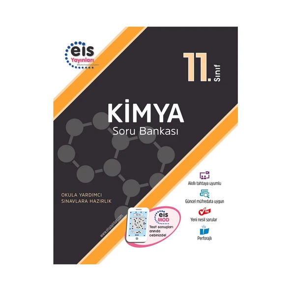 11. Sınıf Kimya Soru Bankası Eis Yayınları ürün görseli 1