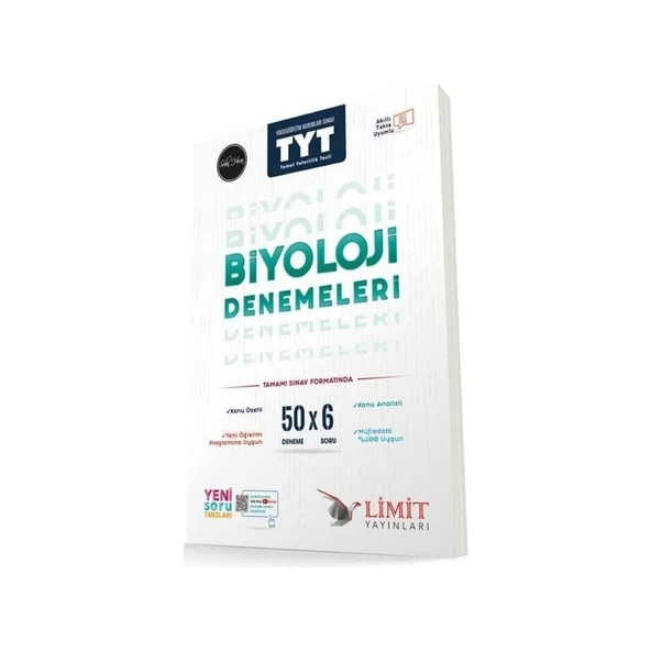 Limit Tyt 50 Li Biyoloji Denemeleri ürün görseli 1