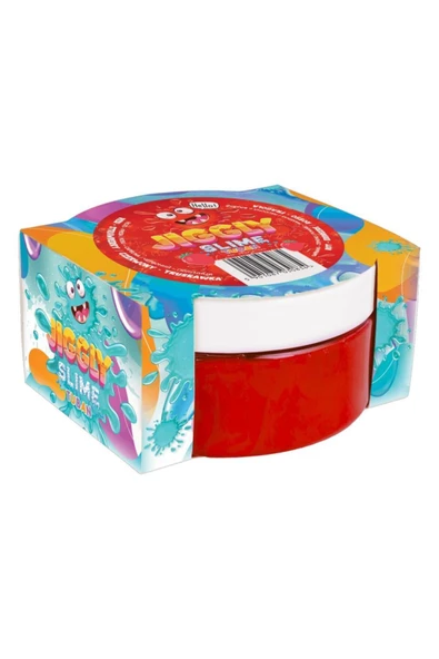 TUBAN JIGGLY SLİME KIRMIZI RENK 200 GR ürün görseli 1