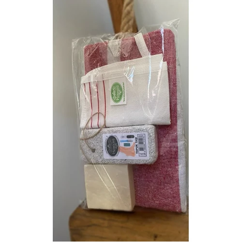 Gelin Damat Hamam Banyo 4'Lü Set - Resim 3