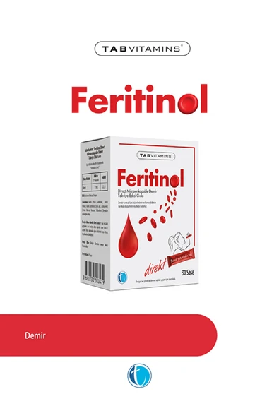 Feritinol 30 Saşe ürün görseli 1