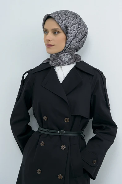 Armine Saf İpek Sura Eşarp-2026 İlkbahar-Yaz- 951800D ürün görseli 1