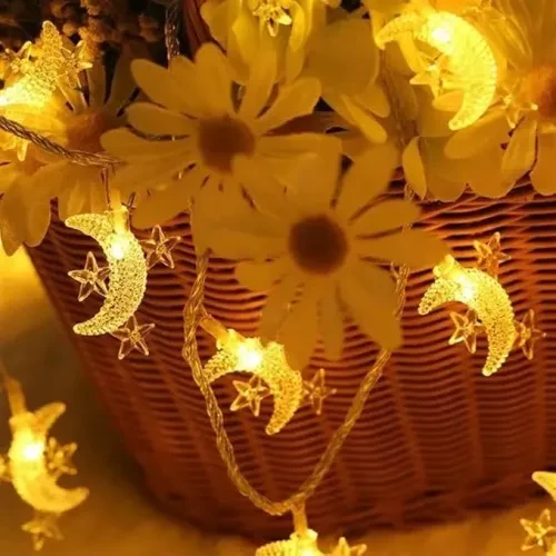 3m 20 LED Ay Figürlü Gün Işığı Lamba - Resim 3