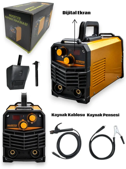 Pro Alman 200 Amper Çift Kartlı Hava Soğutmalı Invertec Compact Kaynak Makinesi BAKIRSARGI ürün görseli 1