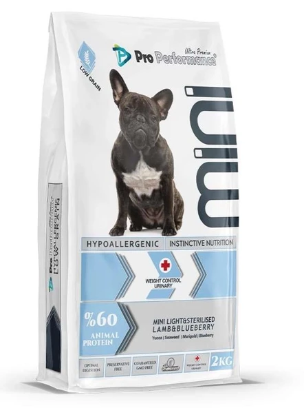 Pro Performance Light ve Kisir Kuzu Etli Mini Yetiskin Köpek Mamasi 2 Kg ürün görseli 1