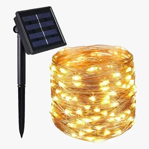 Solar Güneş Enerjili 200 LED li Peri Işık Zinciri ürün görseli 1