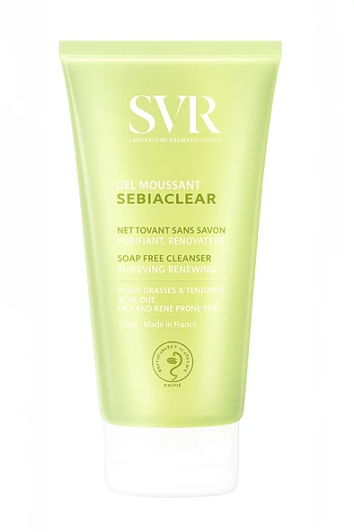 SVR Sebiaclear Gel Moussant Yağlı ve Hassas Ciltler için Köpüren Temizleyici Jel 55 ml ürün görseli 1