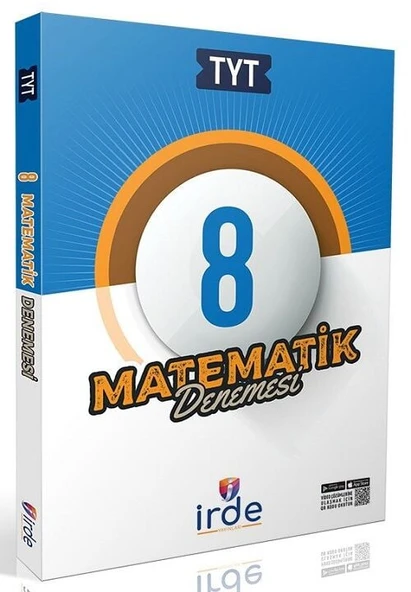 İrde YKS TYT Matematik 8 Deneme Çözümlü İrde Yayınları ürün görseli 1