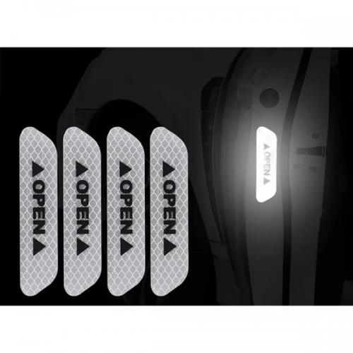 Reflektif Araç Kapı Stickerı - Resim 4