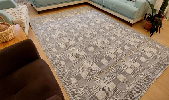 Algelsineve Nordik Denge – Geometrik Modern Halı Örtüsü ürün görseli 1