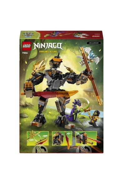 PTTAVM: Lego Ninjago Cole'un Görev Robotu ve Ejderha Zane 71854