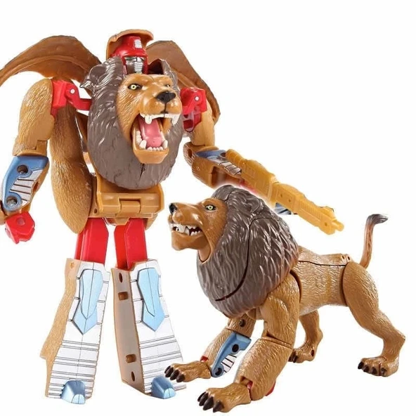 Robota Dönüşen Aslan Oyuncak - 82076 ürün görseli 1