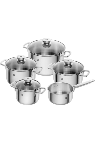 Zwilling 666700000 Focus 5 Parça Çelik Tencere Seti ürün görseli 1