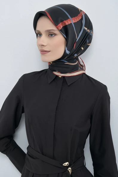 Armine Saf İpek Sura Eşarp-2026 İlkbahar-Yaz- 951700D ürün görseli 1