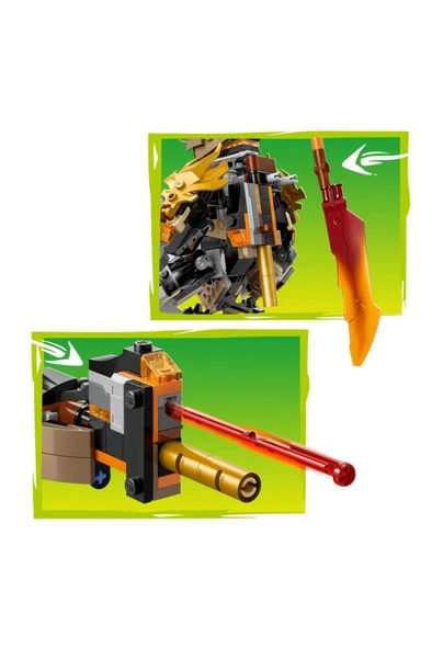 PTTAVM: Lego Ninjago Cole'un Görev Robotu ve Ejderha Zane 71854