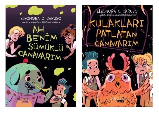 Ah Benim Sümüklü Canavarım + Kulakları Patlatan Canavarım (2 Kitap) ürün görseli 1