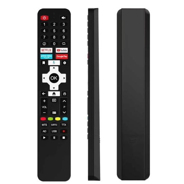 next ile uyumlu Model YE-50GFSG8-QLED Mikrofonlu Smart Tv Kumanda ürün görseli 1