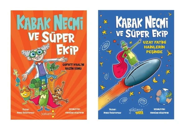 Kabak Necmi ve Süper Ekip Seti (2 Kitap) ürün görseli 1