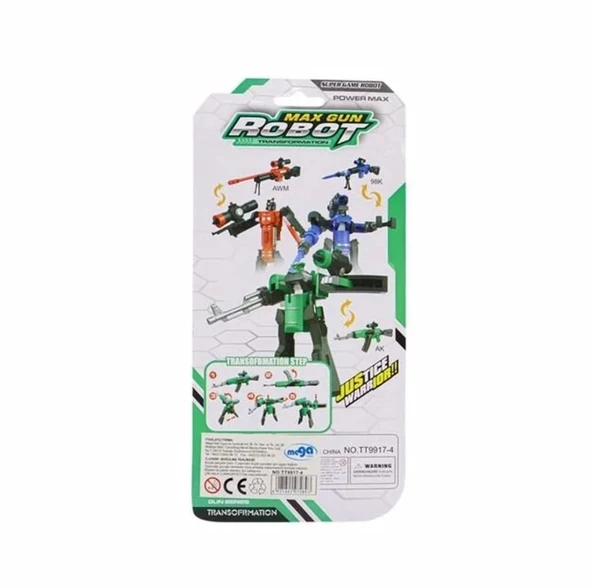 Robota Dönüşen Yeşil Silah - Resim 2