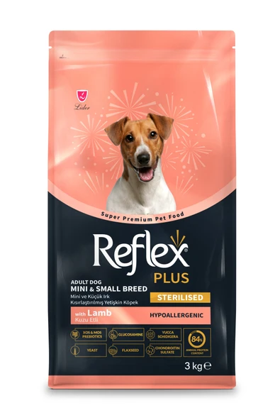 Reflex Plus Kuzulu Mini Irk Kısırlaştırılmış Yetişkin Köpek Maması 3 Kg ürün görseli 1