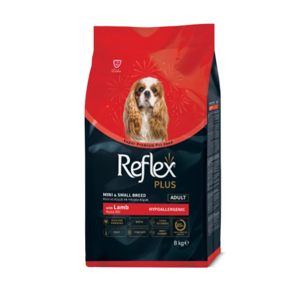 Reflex Plus Kuzulu Küçük Irk Yetişkin Köpek Maması 8 Kg ürün görseli 1