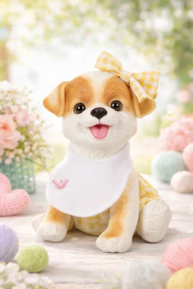 Benim İlk Köpeğim Sesli Sevimli Aksesuarlı Eğitici Oyuncak Köpek ürün görseli 1