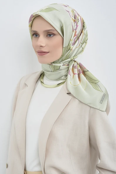 Armine Saf İpek Sura Eşarp-2026 İlkbahar-Yaz- 950900D ürün görseli 1