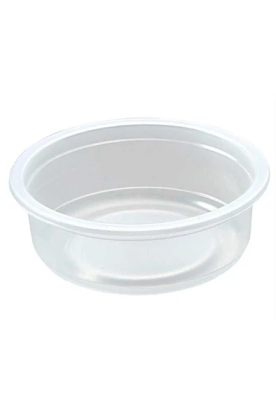 100 ADET 150 cc Plastik Sup Kasesi Şeffaf Tek Kullanımlık Çorba Sos Tatlı Kabı Dayanıklı Gıda Kabı ürün görseli 1