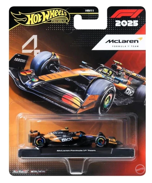 Hot Wheels Premium Formula 1 Yarış Arabası Mclaren Formula 1 Team JKD88 'Lando Norris' ürün görseli 1