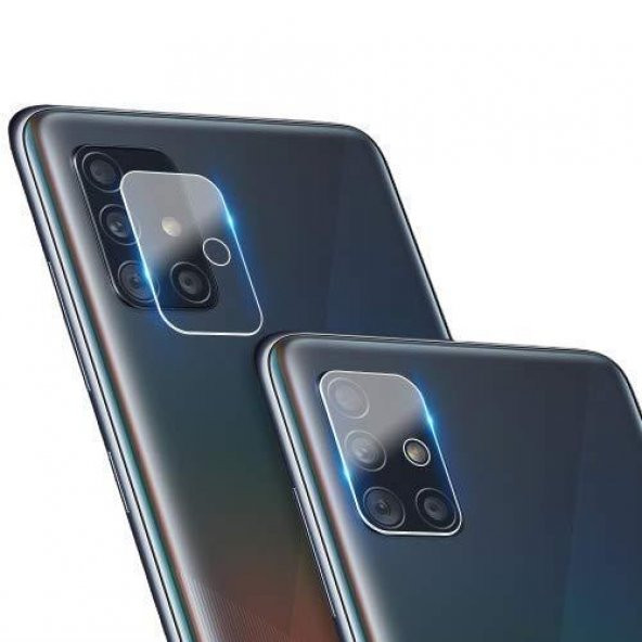 ECRMOBILE Samsung M51 Nano Cam Kamera Lens Koruyucu (2 Adet) ürün görseli 1